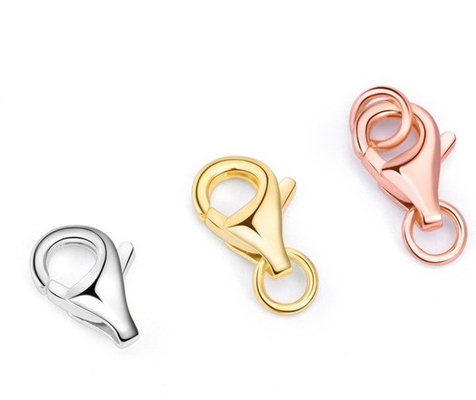 OEM ODM 18K Χρυσό Κλειδί Αρκαθάλης χειροποίητο DIY 925 Sterling Ασημένιο Κλειδί Αρκαθάλης