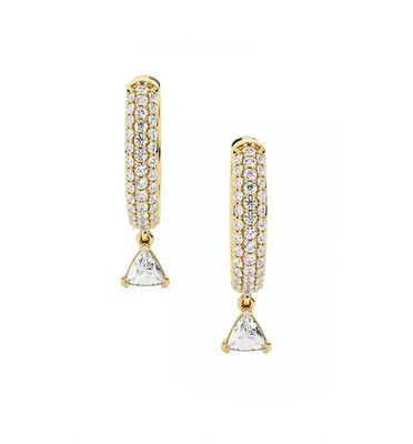 Αξιολόγηση από τρίτο μέρος Χρυσαφικά σκουλαρίκια σε 925 στερλινγκ ασήμι με ροζ χρυσό και 50 ζεύγη MOQ