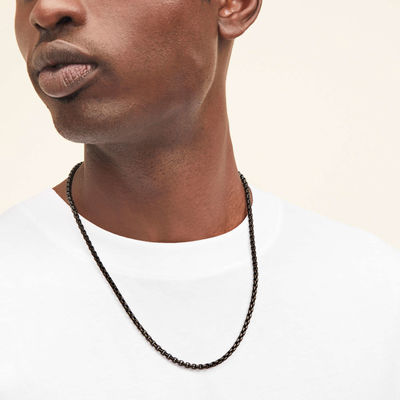 Χειροποίητο 18K χρυσαφένιο στρογγυλό κουτί κολιέ αλυσίδα με γρήγορη αποστολή και προσαρμόσιμο λογότυπο