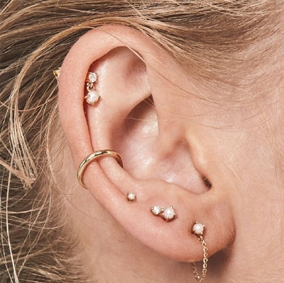 Η μητέρα των λευκών μαργαριταριών 925 Sterling Silver Drop Γυναικεία χειροποίητα σκουλαρίκια για κορίτσια