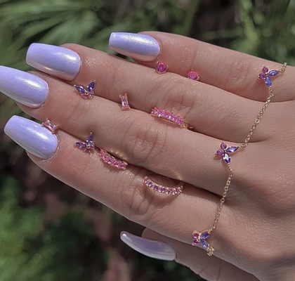 18K χρυσό μαρκήσια κόψιμο τουρκουάζ CZ 925 Sterling Silver Πεταλούδα Stud σκουλαρίκια για γυναίκες