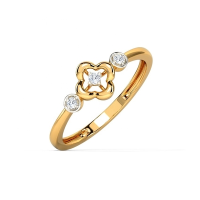 Δαχτυλίδια για Unisex 925 Sterling Silver Triad Clover Δαχτυλίδι για Βραζιλιανό Δαχτυλίδι