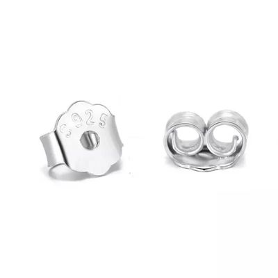 Πεταλούδα DIY Συσκευές για σκουλαρίκι πίσω 925 Sterling Ασημένιο