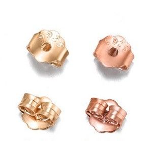 Πεταλούδα DIY Συσκευές για σκουλαρίκι πίσω 925 Sterling Ασημένιο