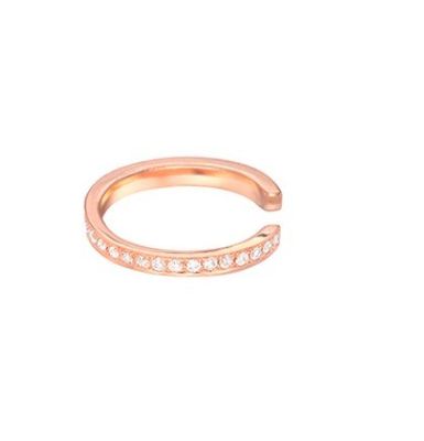 Γυναικεία Κλασικά Rainbow Pave Setting Cubic Zircon 925 Sterling Silver Ear Cuff Κοσμήματα