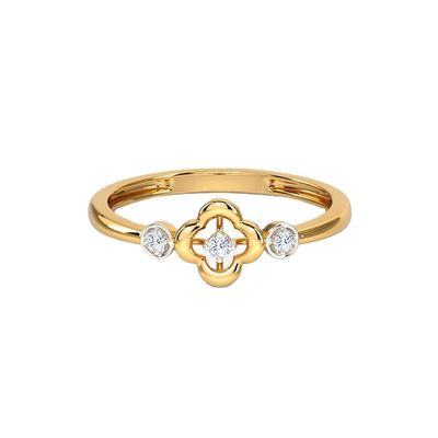 Δαχτυλίδια για Unisex 925 Sterling Silver Triad Clover Δαχτυλίδι για Βραζιλιανό Δαχτυλίδι