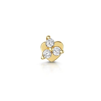 OEM Constella Stud Earrings 925 18k λευκό χρυσό Stud Earrings