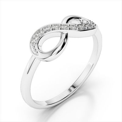Χειροποίητα γυναικεία δαχτυλίδια Infinity 925 Sterling Silver