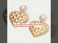 Βρείτε το τέλειο ζευγάρι από σκουλαρίκια από στερλίνγκ ασήμι για την επιχείρησή σας και την προσιτή τιμή